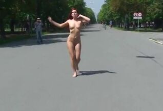 naked in public