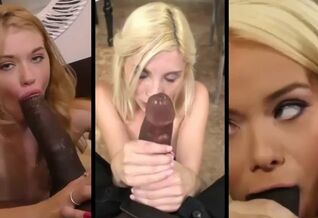 Big black cock young lady compilation
